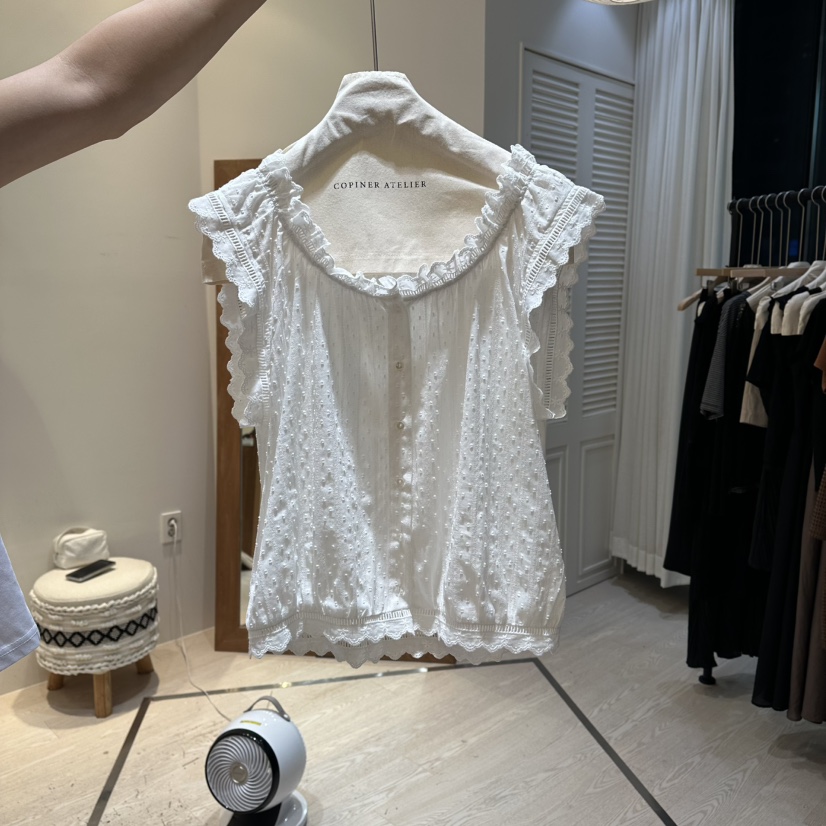 COPINER韓國直郵女裝新品推薦職業熱賣時尚人氣襯衫蕾絲衫COPINER襯衫/蕾絲衫圖色1