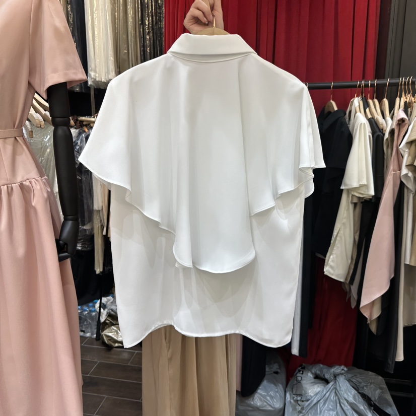 HERISH東大門實拍韓國女裝新款休閑時尚26夏季襯衫蕾絲衫Haute-Herish-Q襯衫/蕾絲衫