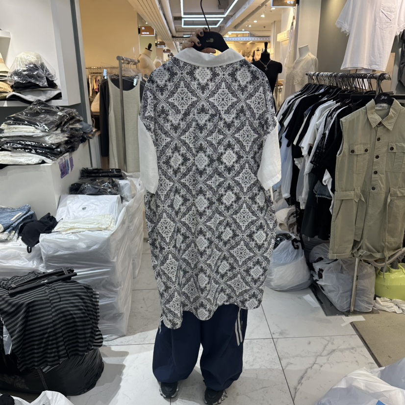 空韓國代購女裝新品職業時尚人氣26春夏熱賣推薦襯衫蕾絲衫BAKHA襯衫/蕾絲衫
