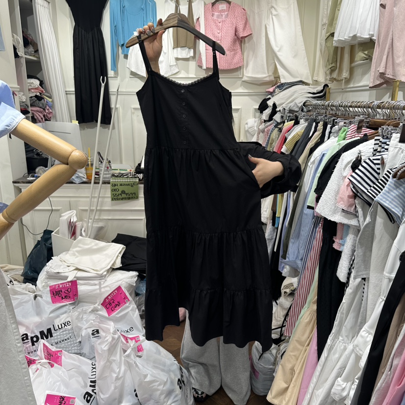 J.RITZY韓國直郵實拍女士新品時尚休閑26春夏職業連衣裙J.RITZY連衣裙圖色2