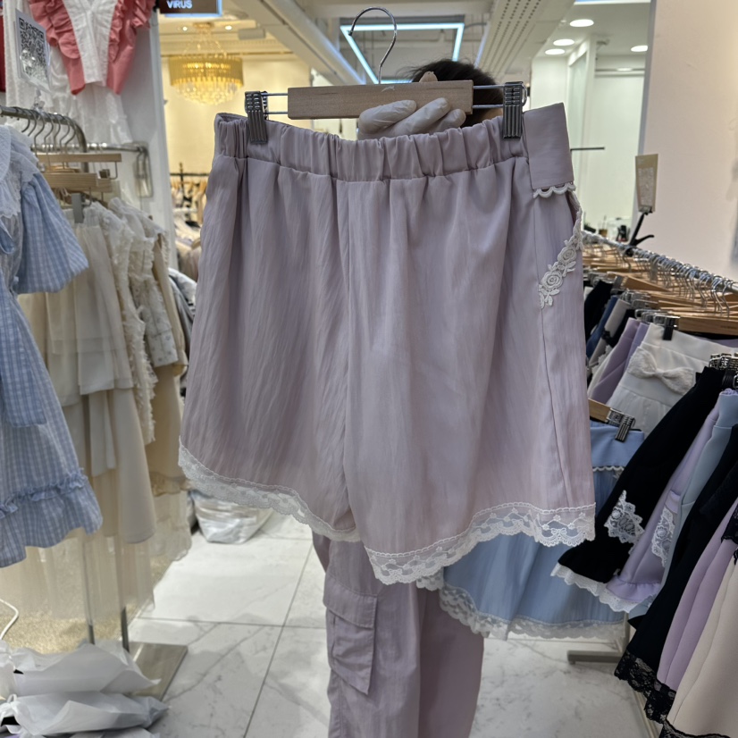 PAPA韓國直郵實拍女士新品26春夏推薦人氣熱賣時尚26夏季短褲Papaine/HALMADE短褲