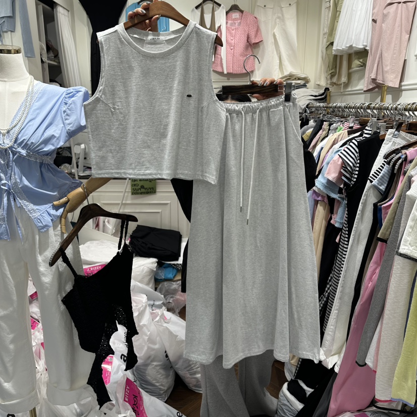 J.RITZY韓國直郵實拍女士新品人氣26夏季職業時尚套裝套裝J.RITZY套裝圖色1
