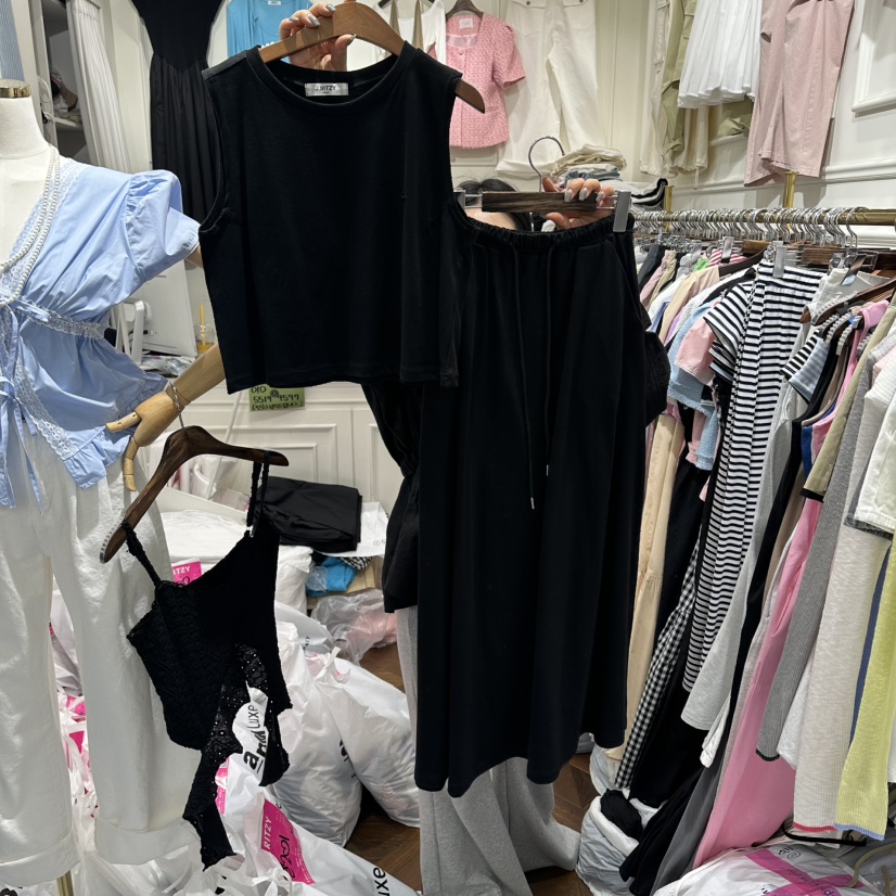 J.RITZY韓國直郵實拍女士新品人氣26夏季職業時尚套裝套裝J.RITZY套裝圖色2