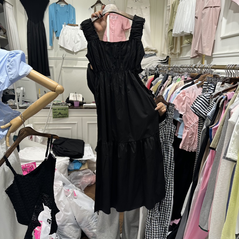 J.RITZY韓國東大門代購女裝新品26夏季熱賣26春夏連衣裙J.RITZY連衣裙圖色2