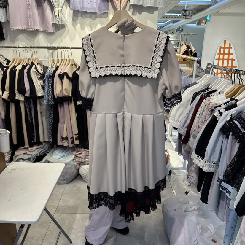 PAPA韓國東大門代購女裝新品推薦職業人氣26夏季休閑連衣裙Papaine/HALMADE連衣裙