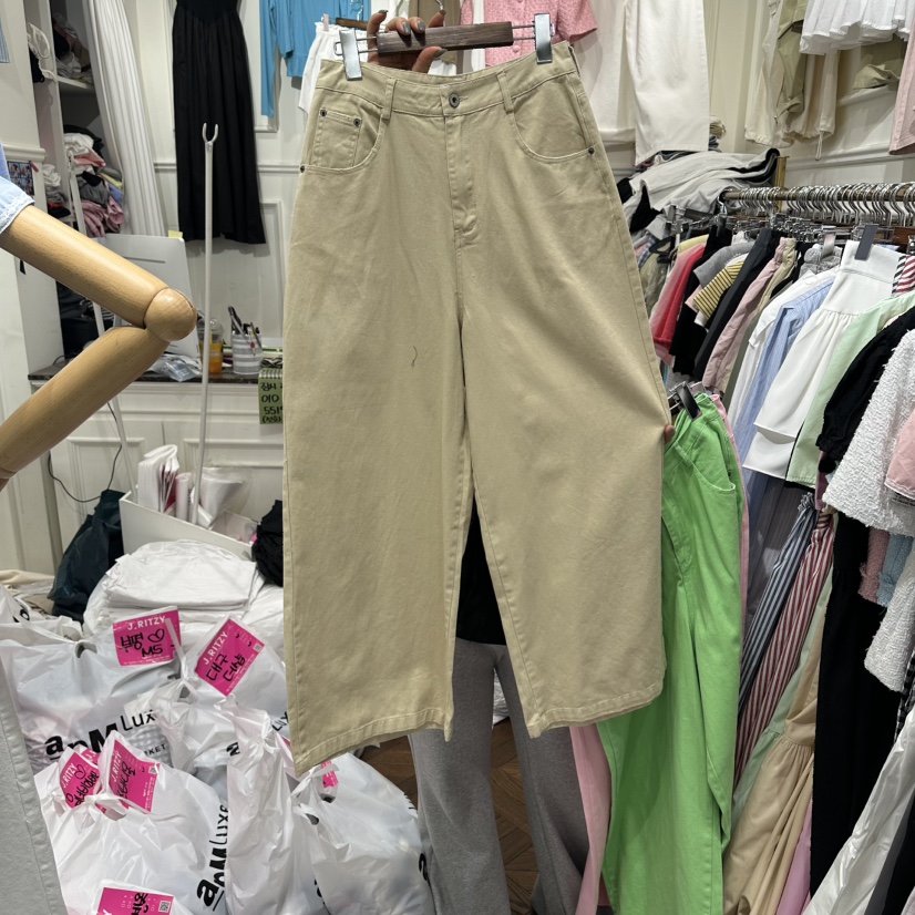 J.RITZY韓國直郵女士新品人氣時尚26夏季26春夏休閑休閑褲J.RITZY休閑褲圖色2