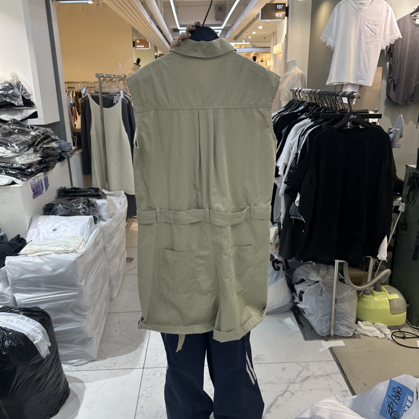 空韓國東大門代購女士新品職業休閑人氣推薦連體褲含腰帶BAKHA連體褲