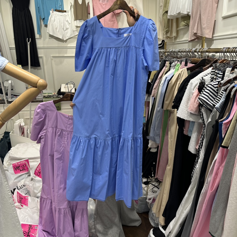 J.RITZY韓國東大門代購女士新款26夏季職業推薦人氣連衣裙J.RITZY連衣裙圖色3