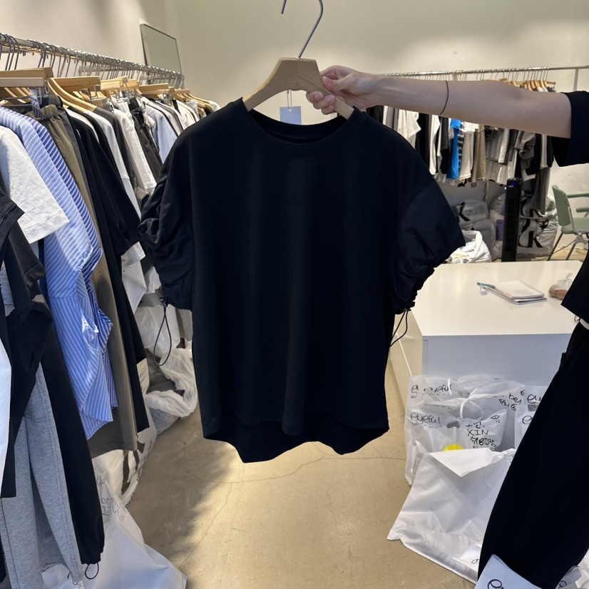 EYEFUL-Q韓國東大門代購女裝新品職業26春夏時尚26夏季T恤eyefulT恤圖色2