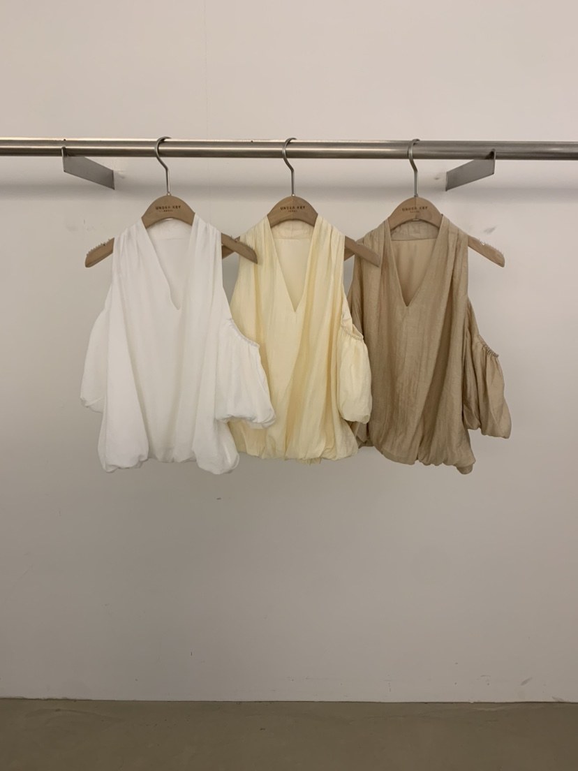 UNDER KEY韓國直郵女裝新品26春夏時尚休閑熱賣襯衫蕾絲衫UNDER KEY襯衫/蕾絲衫