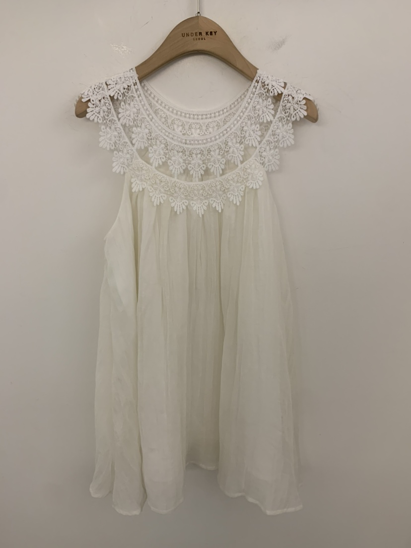 UNDER KEY韓國東大門代購女士新款26夏季人氣襯衫蕾絲衫UNDER KEY襯衫/蕾絲衫