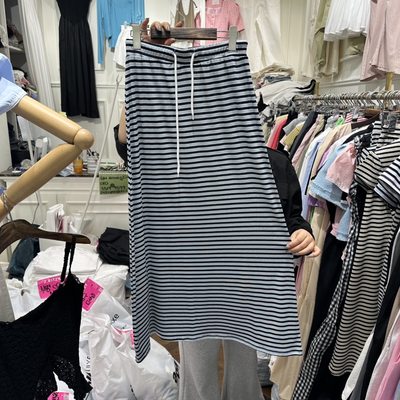 J.RITZY韓國直郵女裝新款人氣26春夏推薦26夏季職業長裙J.RITZY長裙圖色3藍色