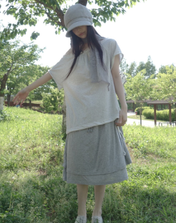 FLASH/I LOVE ME韓國直郵實拍女士新品時尚半身裙中短裙FLASH/I LOVE ME半身裙/中短裙