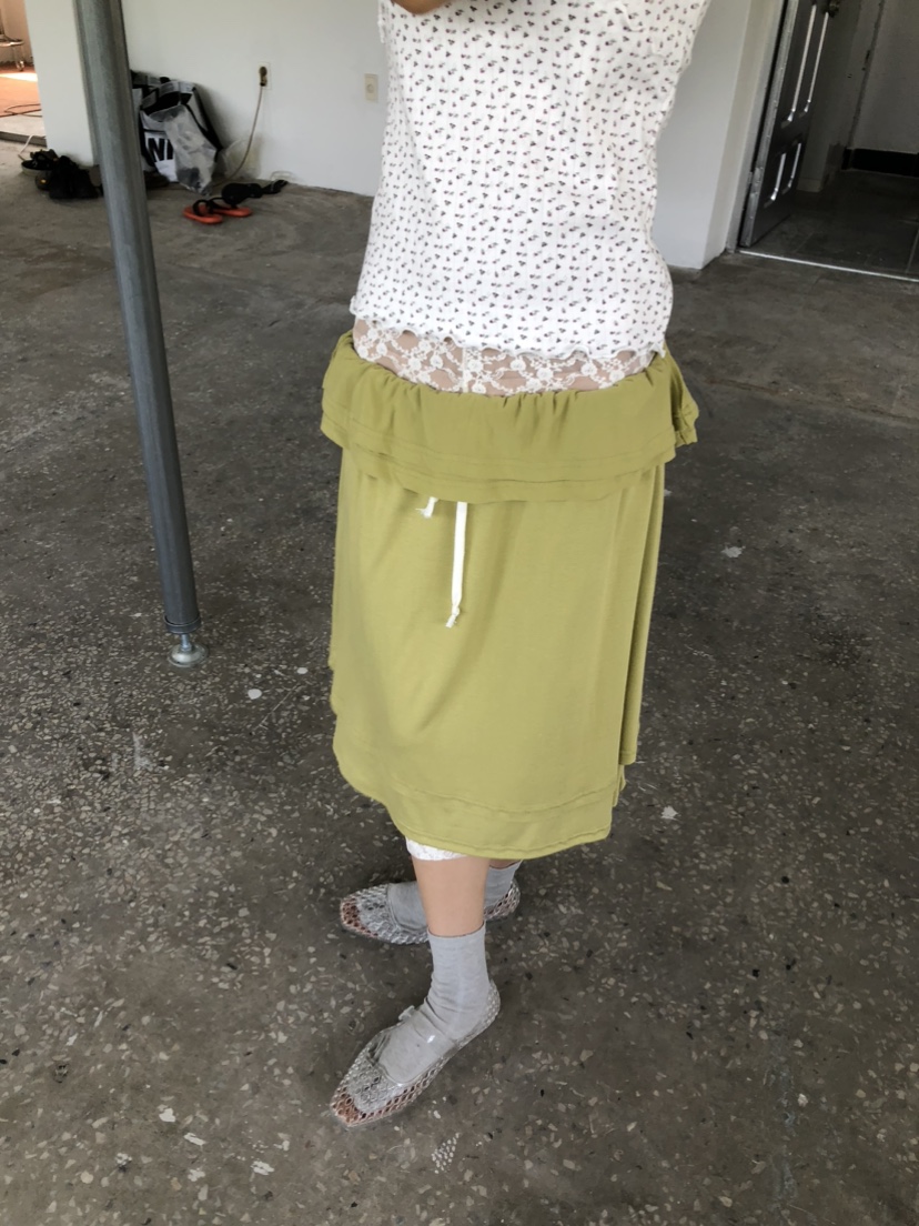 FLASH/I LOVE ME韓國直郵實拍女士新品時尚半身裙中短裙FLASH/I LOVE ME半身裙/中短裙