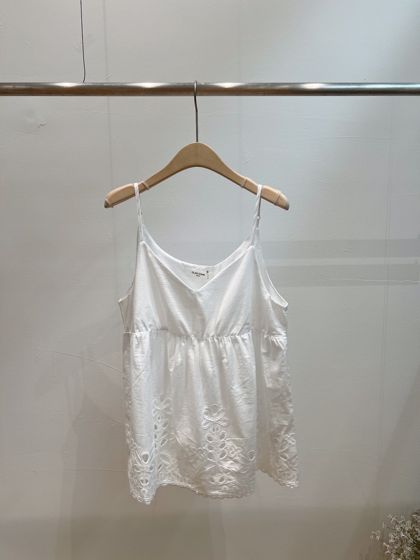 GLAD SOME韓國直郵實拍女士新款時尚人氣職業吊帶背心無袖GLAD SOME吊帶/背心圖色1