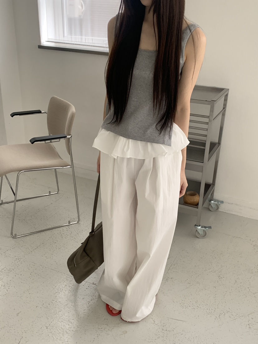 LOGARDEN韓國東大門代購女士新品時尚26夏季推薦休閑休閑褲LO GARDEN休閑褲