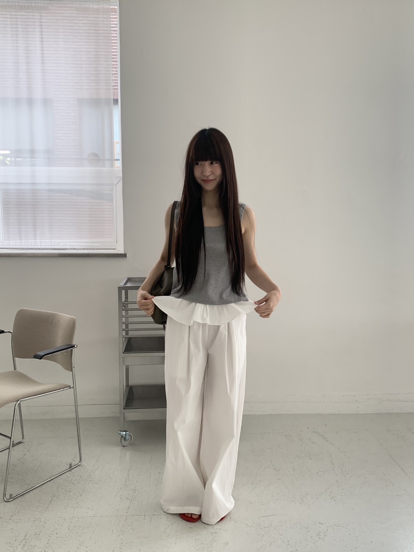 LOGARDEN韓國東大門代購女士新品時尚26夏季推薦休閑休閑褲LO GARDEN休閑褲
