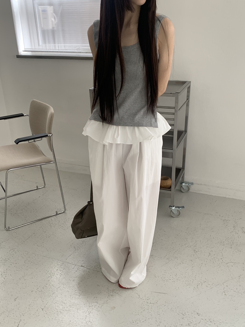 LOGARDEN韓國東大門代購女士新品時尚26夏季推薦休閑休閑褲LO GARDEN休閑褲
