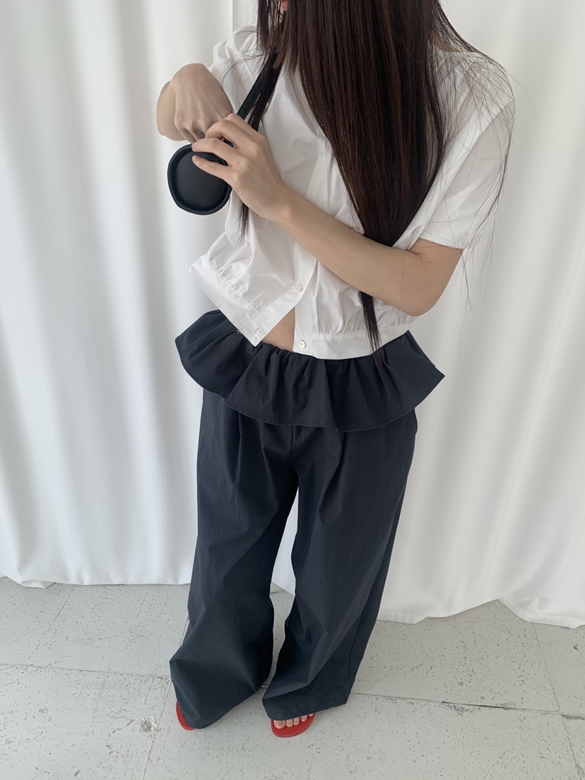 LOGARDEN韓國東大門代購女士新品時尚26夏季推薦休閑休閑褲LO GARDEN休閑褲