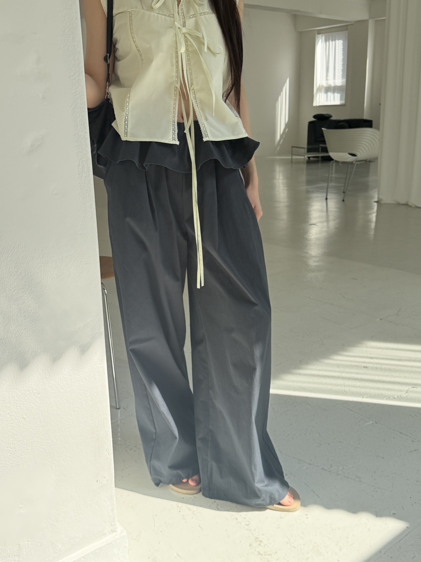LOGARDEN韓國東大門代購女士新品時尚26夏季推薦休閑休閑褲LO GARDEN休閑褲