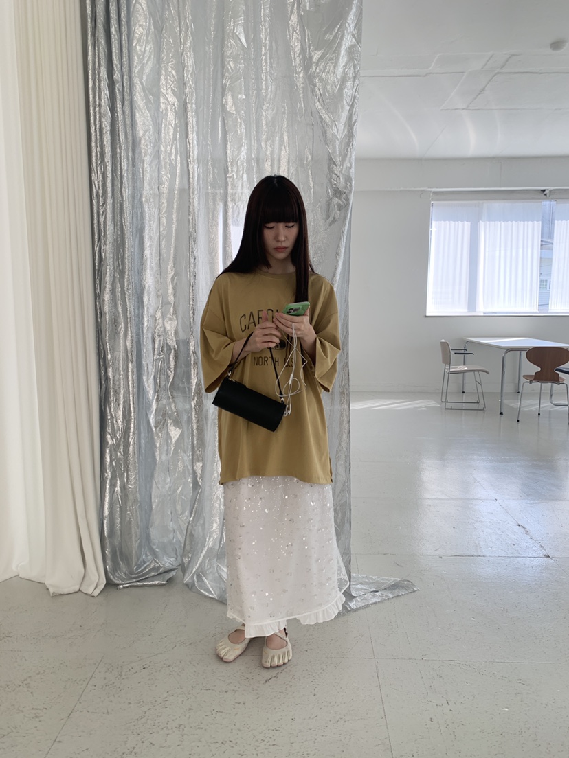 LOGARDEN東大門實拍韓國女裝新品26夏季人氣長裙棉質褶皺LO GARDEN長裙