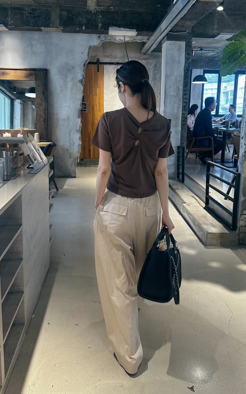GENTLE B/LOVENTINA韓國東大門代購女士新款26春夏休閑T恤GENTLE B/LOVENTINAT恤