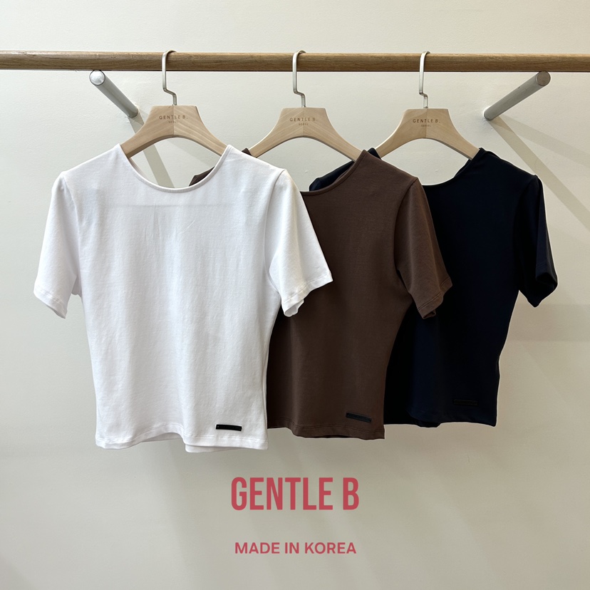 GENTLE B/LOVENTINA韓國東大門代購女士新款26春夏休閑T恤GENTLE B/LOVENTINAT恤