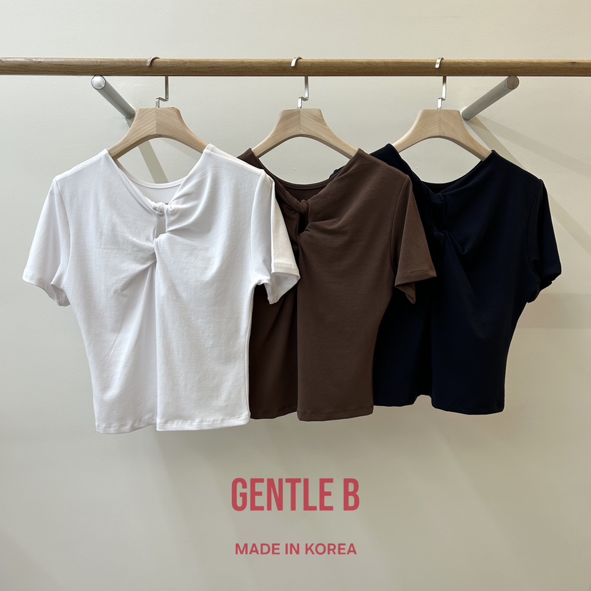 GENTLE B/LOVENTINA韓國東大門代購女士新款26春夏休閑T恤GENTLE B/LOVENTINAT恤