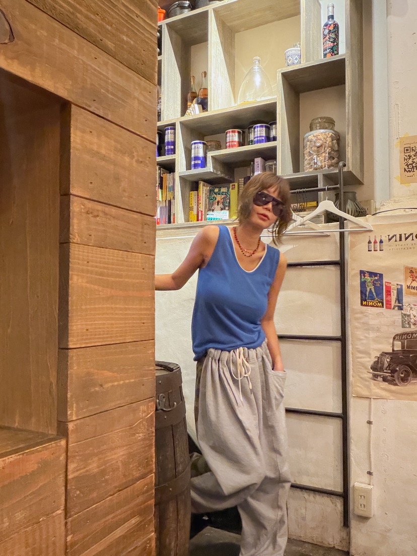 PARIS MATCH韓國直郵實拍女裝新品推薦職業吊帶背心撞色PARIS MATCH吊帶/背心