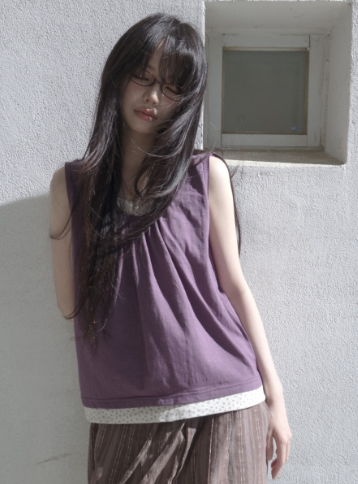 FLASH/I LOVE ME東大門實拍韓國女士新品熱賣吊帶背心FLASH/I LOVE ME吊帶/背心