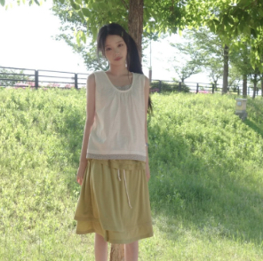 FLASH/I LOVE ME東大門實拍韓國女士新品熱賣吊帶背心FLASH/I LOVE ME吊帶/背心