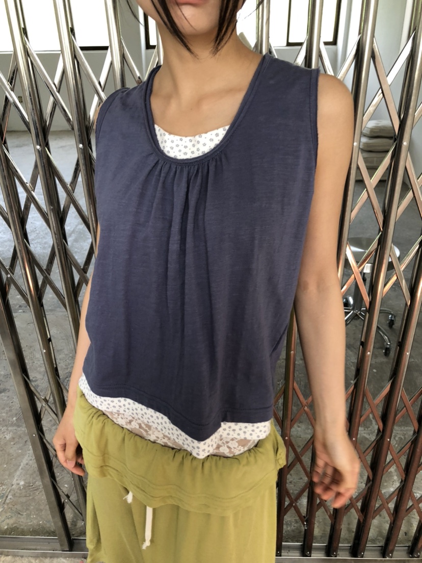 FLASH/I LOVE ME東大門實拍韓國女士新品熱賣吊帶背心FLASH/I LOVE ME吊帶/背心圖色2