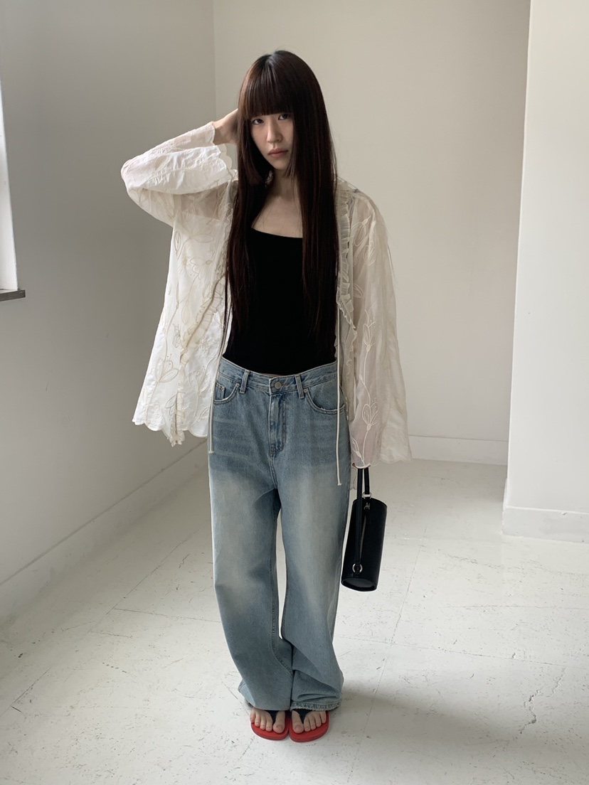 LOGARDEN韓國東大門代購女裝新款26夏季人氣熱賣襯衫蕾絲衫LO GARDEN襯衫/蕾絲衫