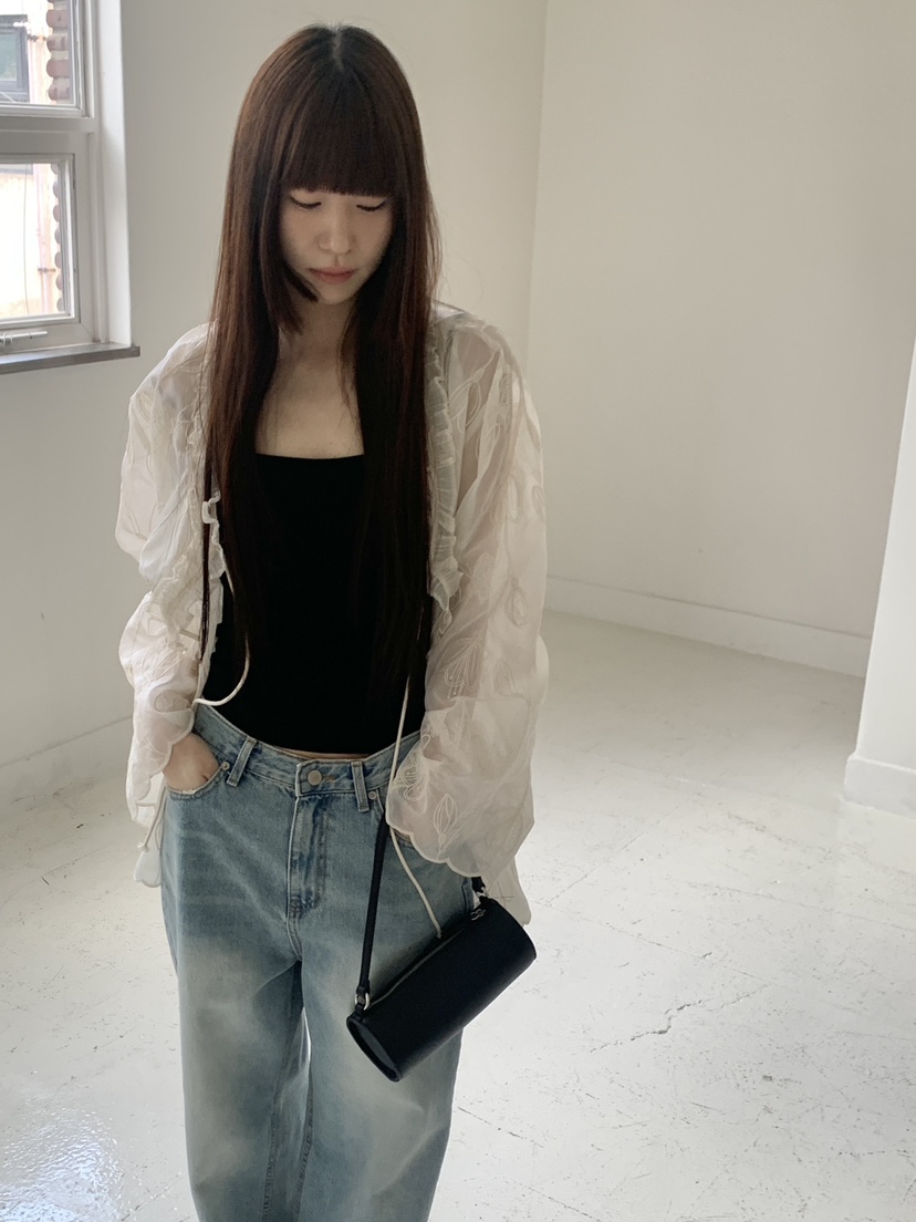 LOGARDEN韓國東大門代購女裝新款26夏季人氣熱賣襯衫蕾絲衫LO GARDEN襯衫/蕾絲衫