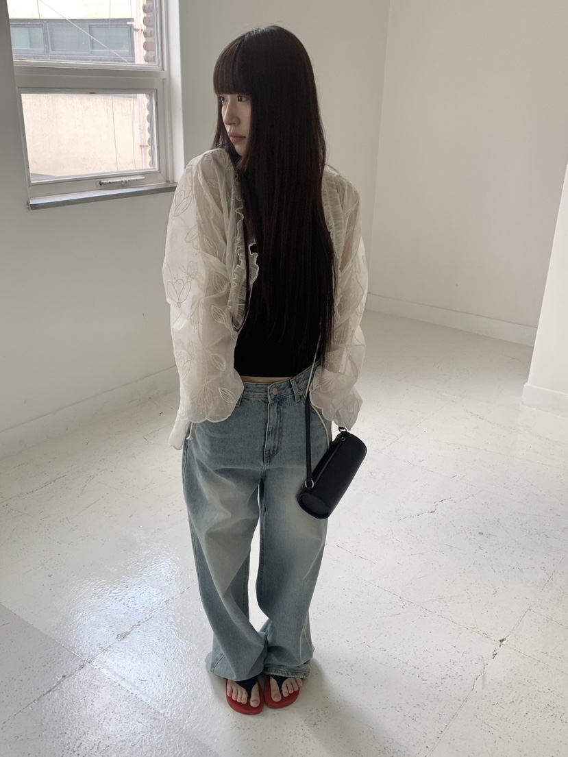 LOGARDEN韓國東大門代購女裝新款26夏季人氣熱賣襯衫蕾絲衫LO GARDEN襯衫/蕾絲衫