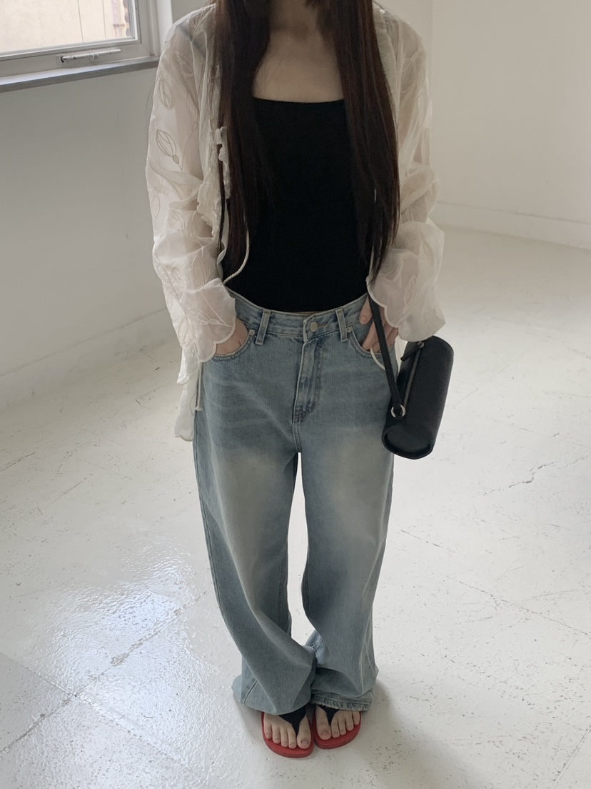 LOGARDEN韓國東大門代購女裝新款26夏季人氣熱賣襯衫蕾絲衫LO GARDEN襯衫/蕾絲衫