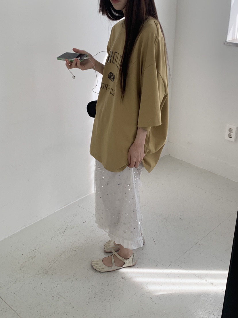 LOGARDEN韓國直郵實拍女士新品熱賣時尚推薦26夏季人氣長裙LO GARDEN長裙