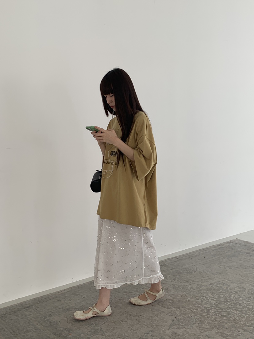 LOGARDEN韓國直郵實拍女士新品熱賣時尚推薦26夏季人氣長裙LO GARDEN長裙