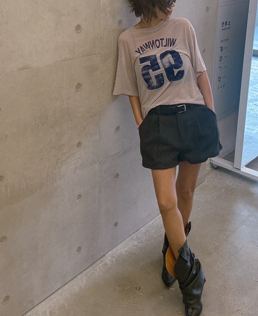 PARIS MATCH韓國代購女裝新款熱賣推薦人氣26夏季26春夏T恤PARIS MATCHT恤