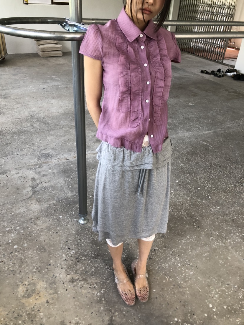 FLASH/I LOVE ME韓國直郵女士新款26春夏休閑襯衫蕾絲衫FLASH/I LOVE ME襯衫/蕾絲衫