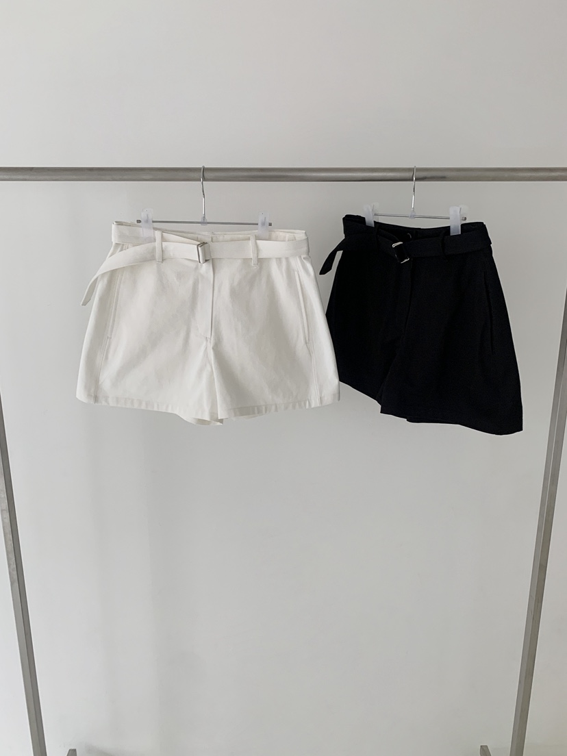 LOGARDEN韓國東大門直郵女士新品人氣熱賣26春夏短褲含腰帶LO GARDEN短褲