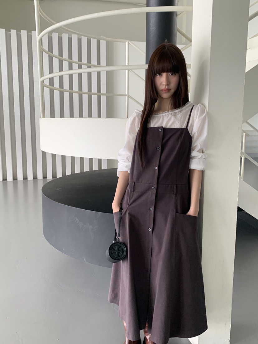 LOGARDEN東大門實拍韓國女裝新品推薦時尚26春夏人氣連衣裙LO GARDEN連衣裙