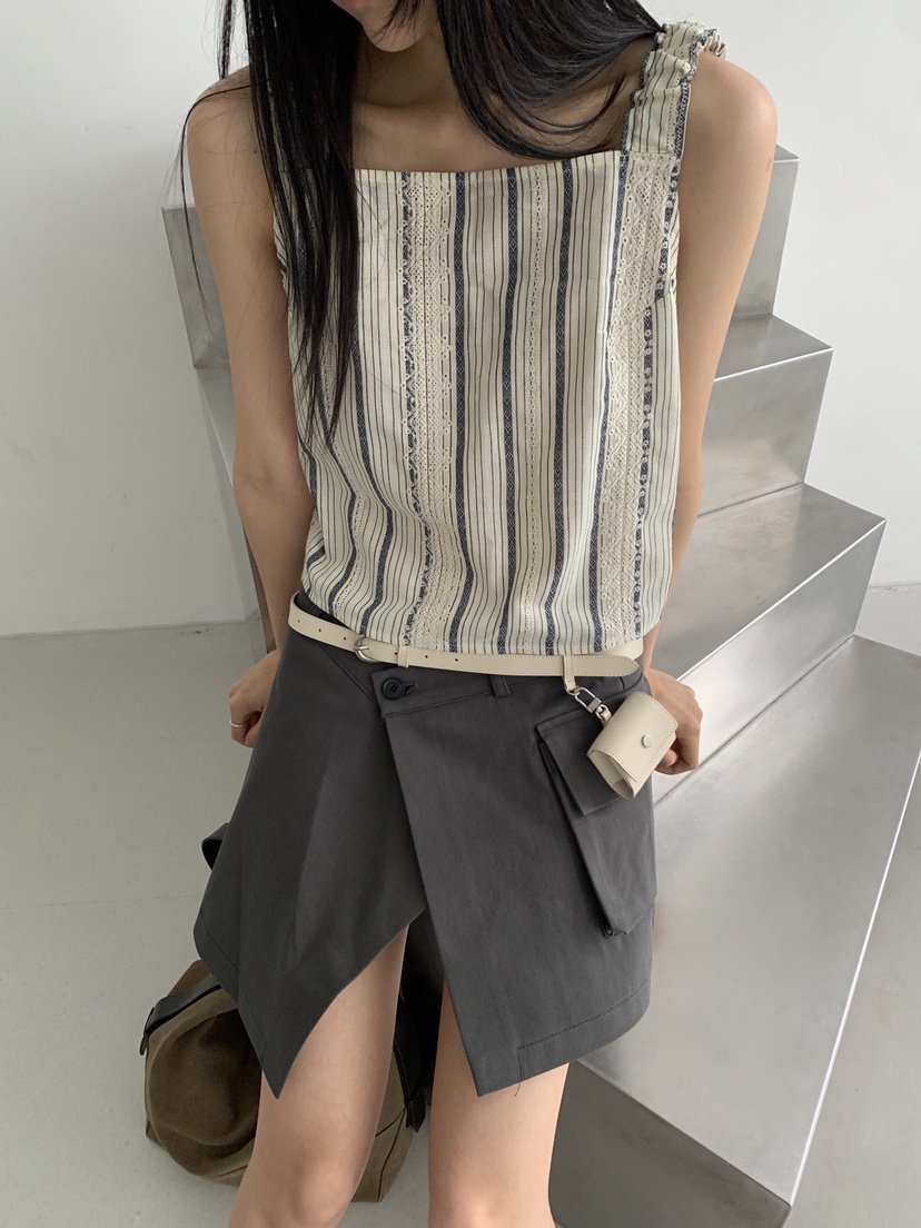 MURMUR韓國代購女士新品休閑人氣職業26夏季推薦吊帶背心MURMUR吊帶/背心