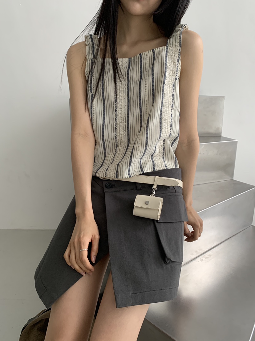 MURMUR韓國代購女士新品休閑人氣職業26夏季推薦吊帶背心MURMUR吊帶/背心