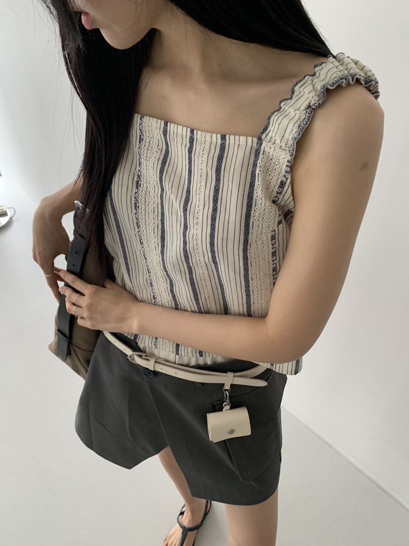 MURMUR韓國代購女士新品休閑人氣職業26夏季推薦吊帶背心MURMUR吊帶/背心