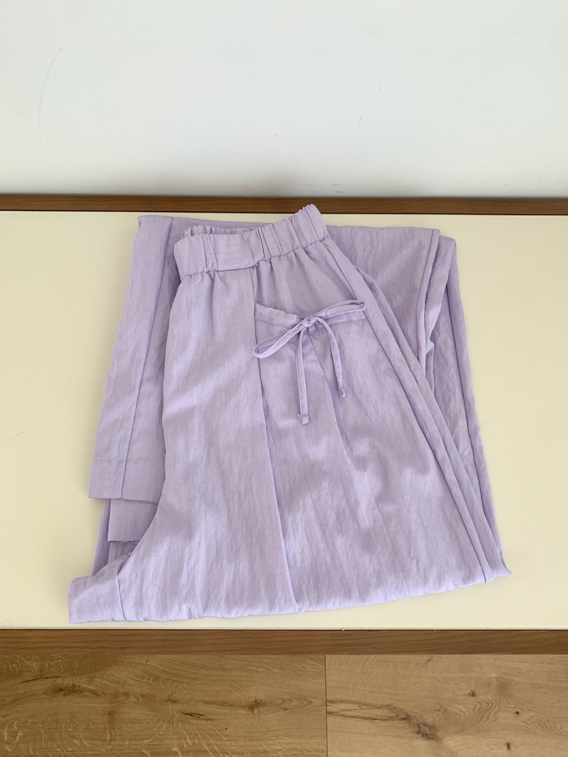 RE:OPENING韓國直郵女裝新品時尚人氣休閑26夏季休閑褲絲帶RE:OPENING休閑褲