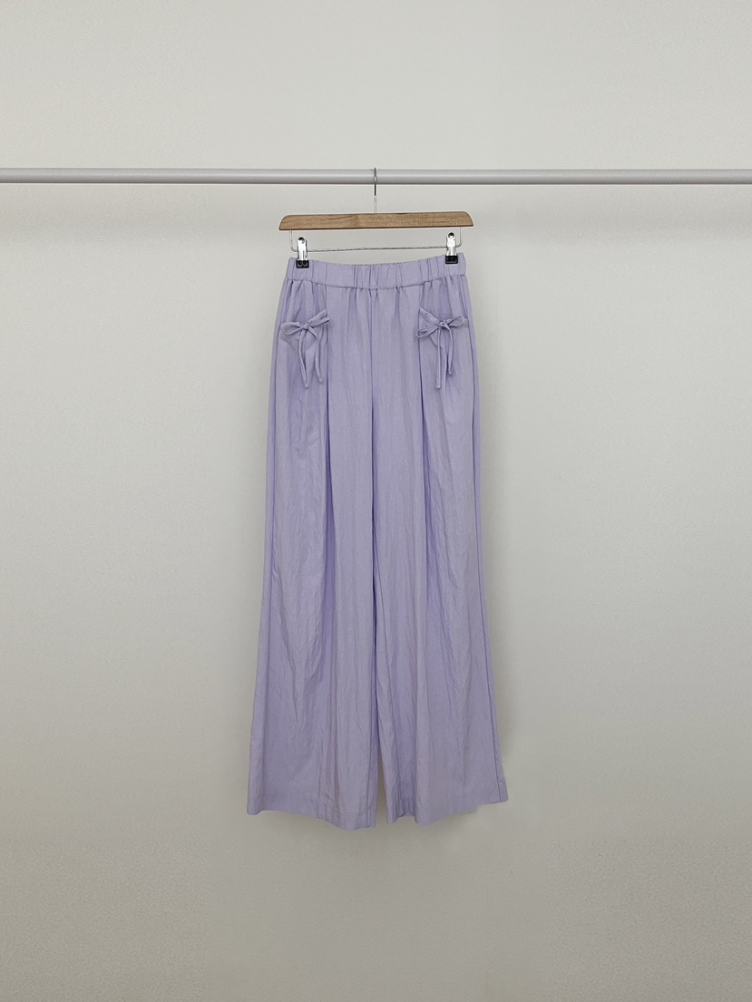 RE:OPENING韓國直郵女裝新品時尚人氣休閑26夏季休閑褲絲帶RE:OPENING休閑褲圖色2