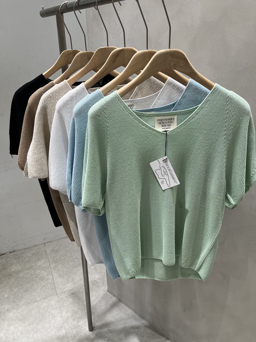 EVERCOMMERCE METICULOUSLY DESIGNED韓國代購女士新款職業針織衫EVERCOMMERCE METICULOUSLY DESIGNED針織衫