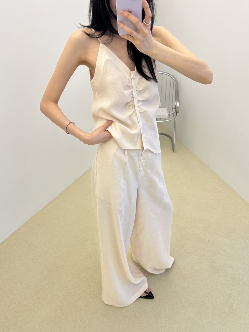 ME MO韓國直郵實拍女裝新品人氣26夏季熱賣推薦吊帶背心ME MO吊帶/背心