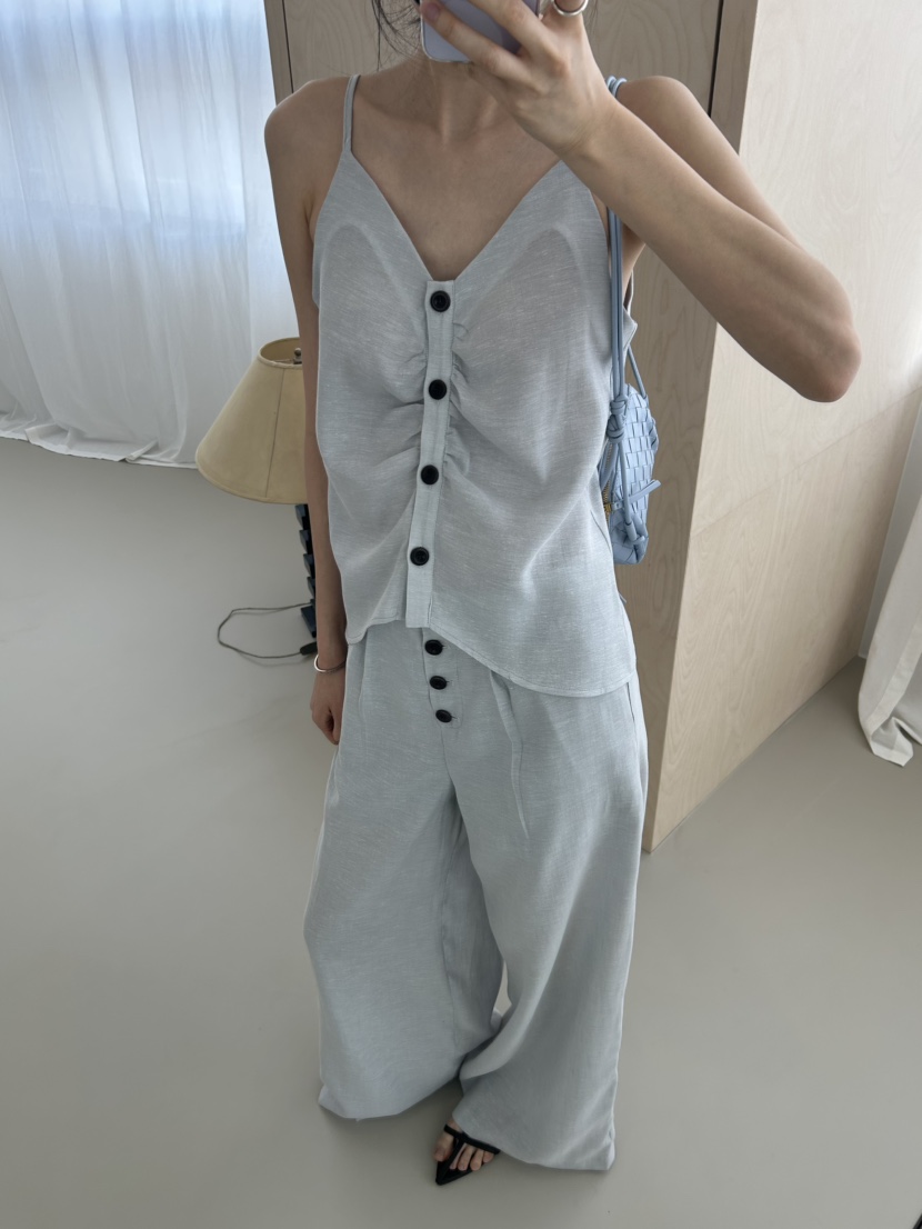 ME MO韓國直郵實拍女裝新品人氣26夏季熱賣推薦吊帶背心ME MO吊帶/背心